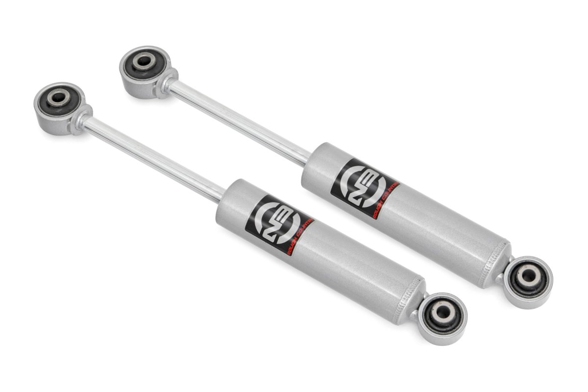 Toyota RAV4 Rear Shocks - Rough Country - N3 - Metallic Silver - '13-'18